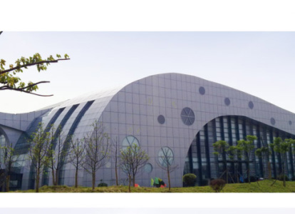 甘南会议中心外景网架工程