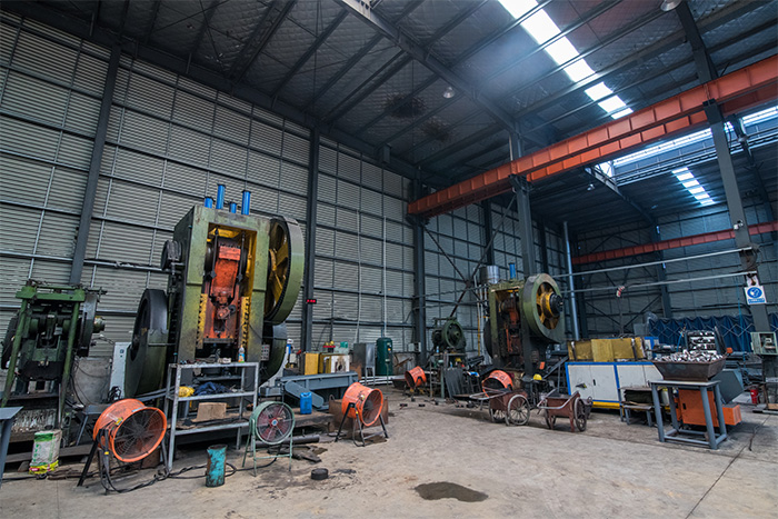 甘南网架配件-锥头加工车间